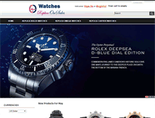 Tablet Screenshot of clemontwatches.com